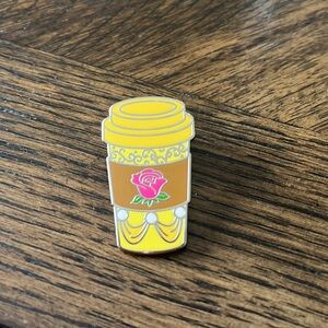 Disney Coffee Cup Pin - Belle - from mystery pin pack